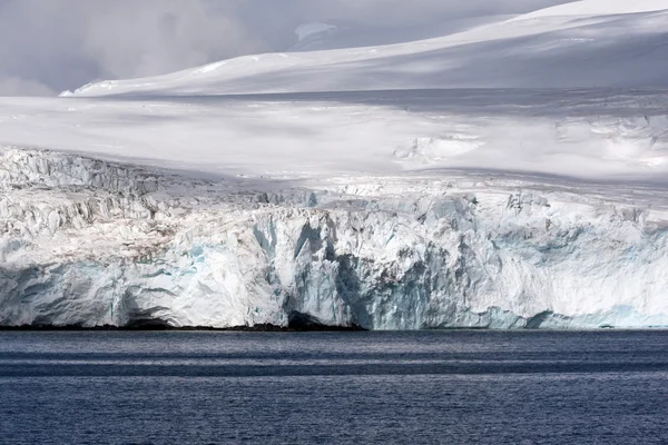 Geleira antártica à beira-mar — Fotografia de Stock