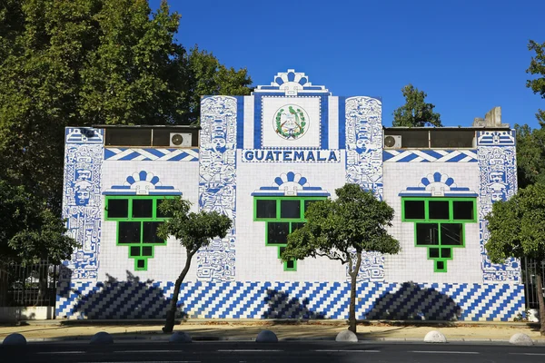 Pintoresca casa de Guatemala en Sevilla — Foto de Stock