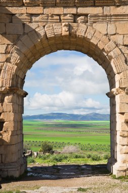 Volubilis pitoresk taş kemer