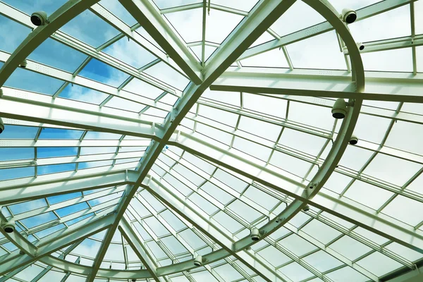 Big skylight in shopping center — Stock Photo, Image