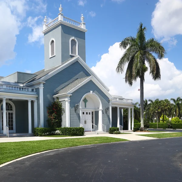 Poinciana královská kaple v Palm Beach — Stock fotografie