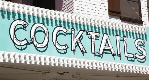 Cocktails tecken i Las Vegas — Stockfoto