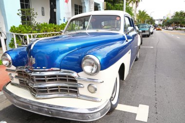 Miami Beach eski model araba