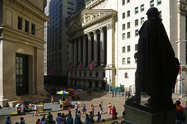 New York burza cenných papírů — Stock fotografie