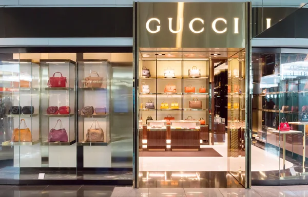 Tienda Gucci en Munich aeropuerto — Foto de Stock