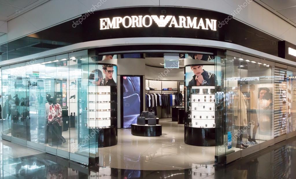 Emporio Armani store in Munich airport 