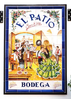 Azulejos bir restoran iz