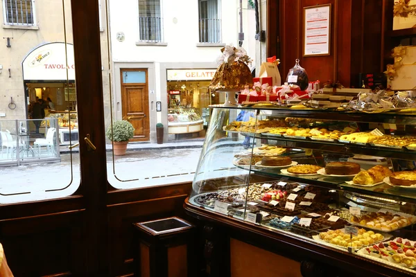 Counter of old pastry shop — Stock Photo, Image