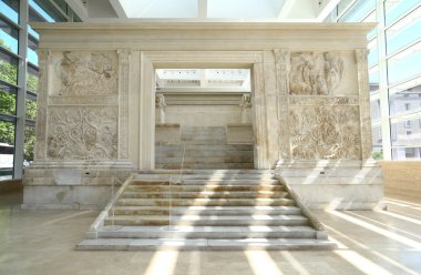 Ara Pacis in Rome, Italy clipart