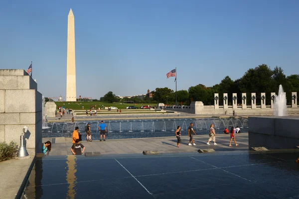 National World War II Memorial in Washington DC — Stock Photo, Image