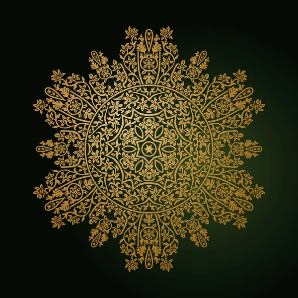 Indisch ornament — Stockvector