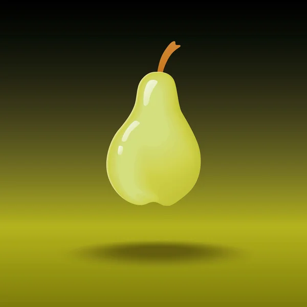 Clipart de poire — Image vectorielle