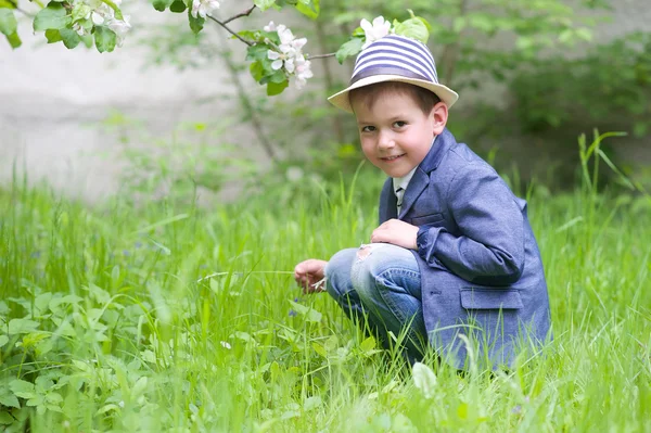 Adorabile ragazzo — Foto Stock