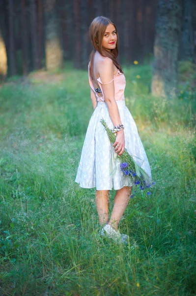 Girl outdoor — Stock Photo, Image