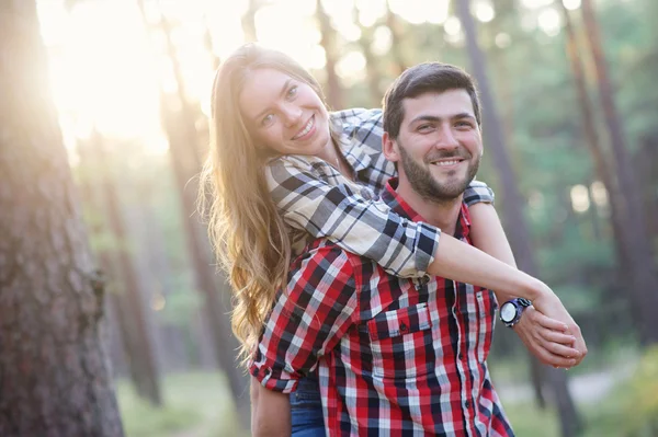 Cute couple — Stock Photo, Image