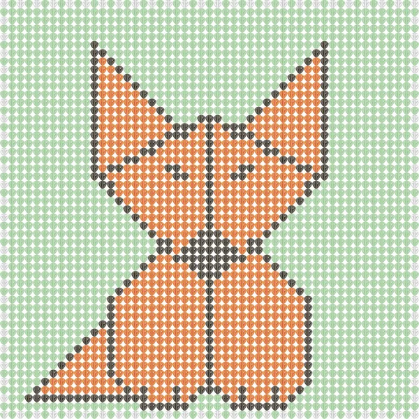 arka planlar, desen vektör çizim, tilki