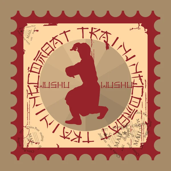 düz stil tasarımı için retro tarzı ile scuffed