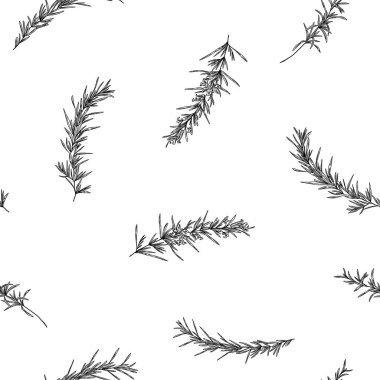 Kusursuz doku, biberiye dallı çiçek deseni.