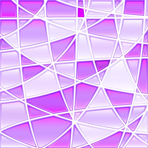 Vector abstracto manchado de vidrio mosaico de fondo — Archivo Imágenes Vectoriales