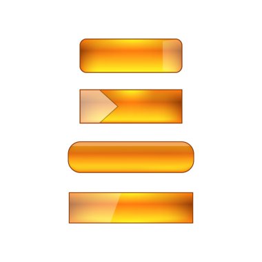 vektör web düğme kümesi