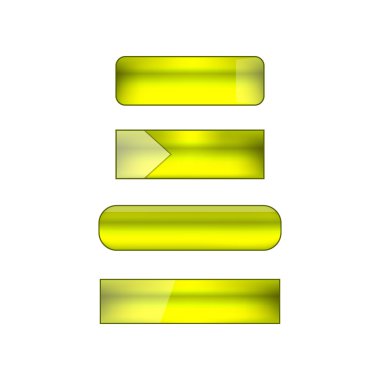 vektör web düğme kümesi