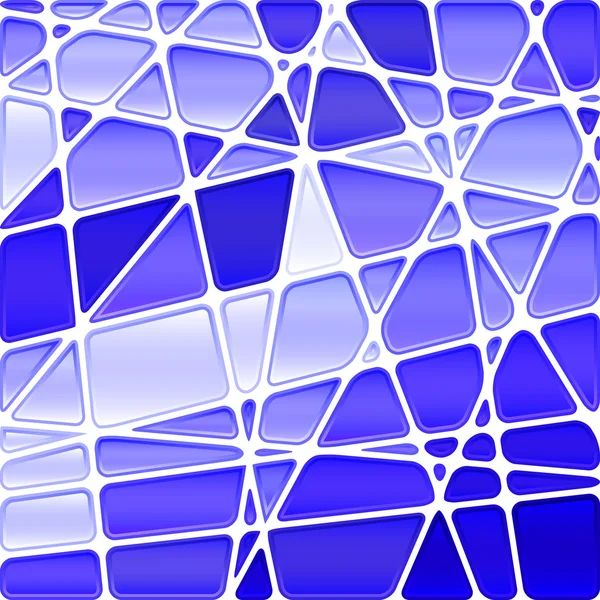 Vector abstracto manchado de vidrio mosaico de fondo — Archivo Imágenes Vectoriales