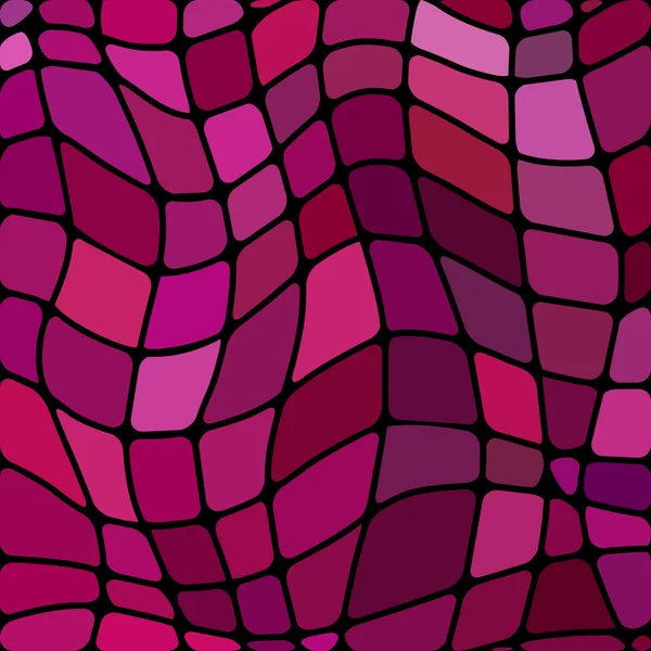 Vector abstracto manchado de vidrio mosaico de fondo — Vector de stock