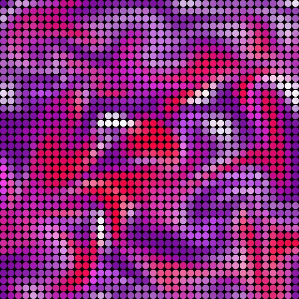 Vector abstracto color redondo puntos fondo — Vector de stock