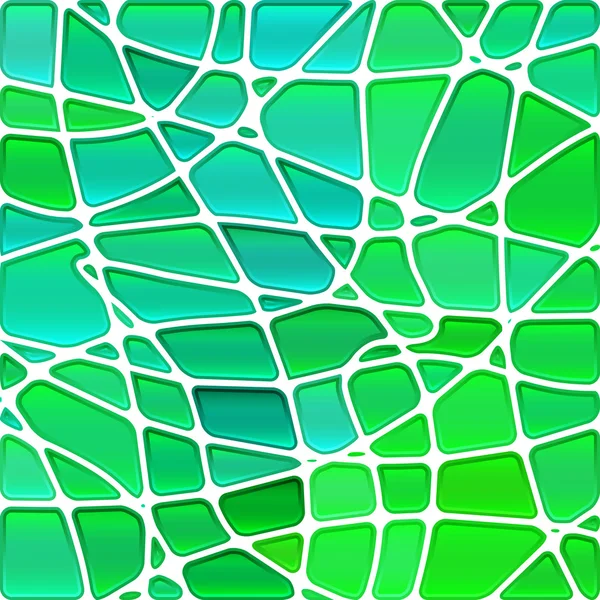 Vector abstracto manchado de vidrio mosaico de fondo — Vector de stock