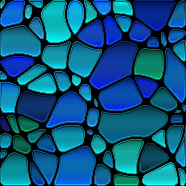 Abstracte vector glas-in-lood mozaïek achtergrond — Stockvector