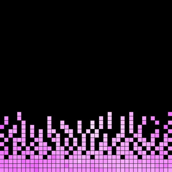 Abstrait vecteur carré pixel mosaïque fond — Image vectorielle