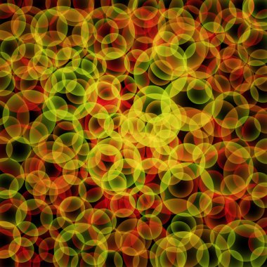 soyut vektör arka plan parlak daireler ile parlayan