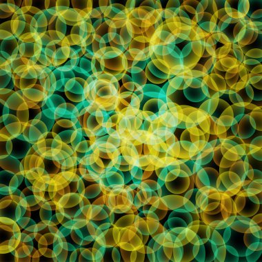 soyut vektör arka plan parlak daireler ile parlayan