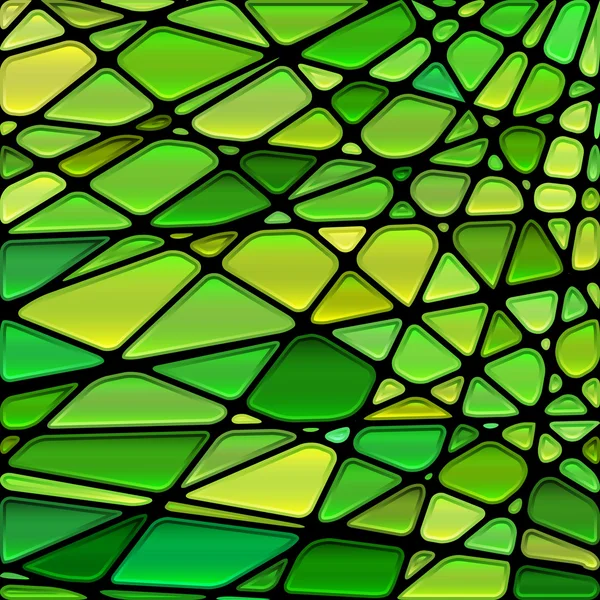 Vector abstracto manchado de vidrio mosaico de fondo — Vector de stock