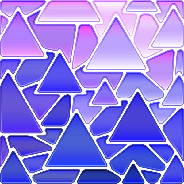 Vector abstracto manchado de vidrio mosaico de fondo — Vector de stock