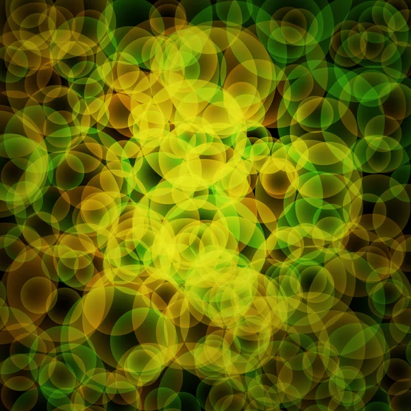 抽象的なベクトルの輝く明るい円の背景 — ストックベクタ