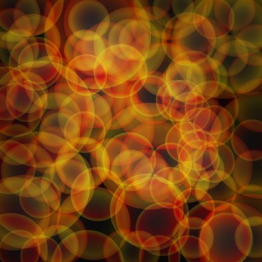 soyut vektör arka plan parlak daireler ile parlayan