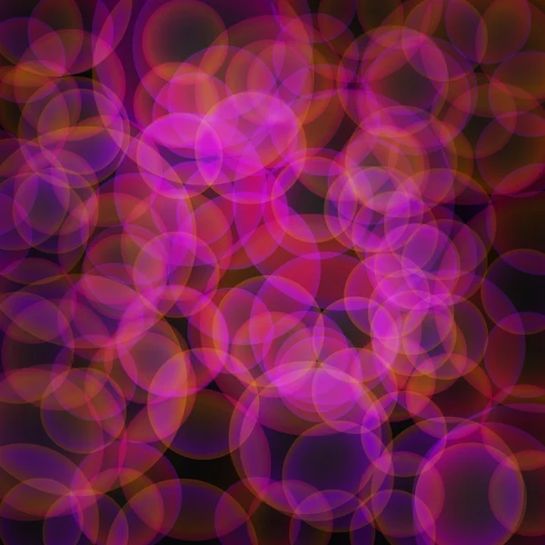 Абстрактный векторный светящийся фон с яркими кругами — стоковый вектор