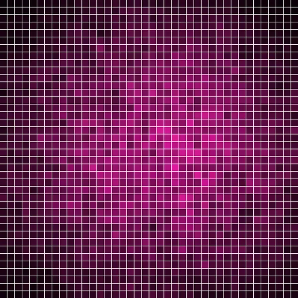 Abstract vector square pixel mosaic background — Stock Vector