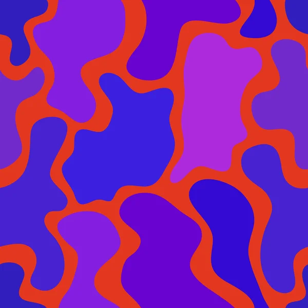 Abstract vector chaotische gevlekte naadloze patroon — Stockvector