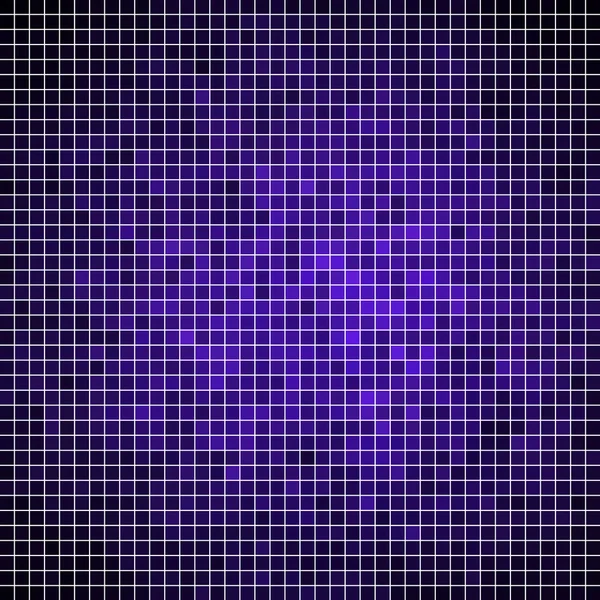 Abstract vector square pixel mosaic background — Stock Vector