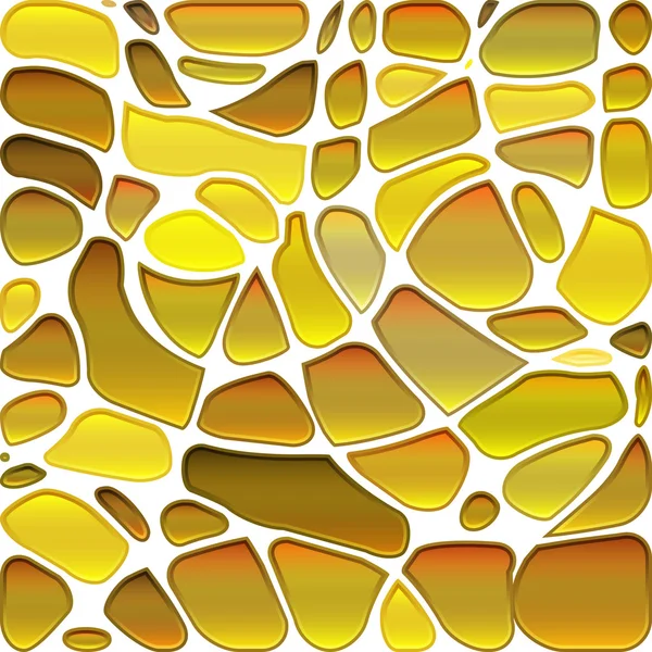 Abstracte vector glas-in-lood mozaïek achtergrond — Stockvector