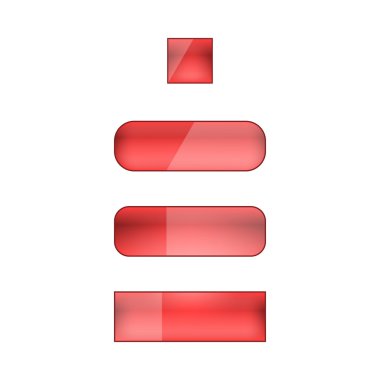 vektör web düğme kümesi