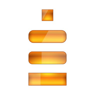 vektör web düğme kümesi