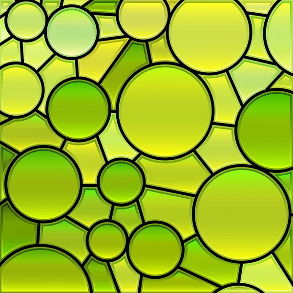 Vetor abstrato fundo mosaico de vidro manchado — Vetor de Stock