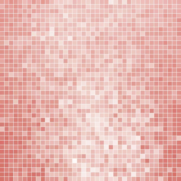 Abstrakter Vektor quadratischer Pixelmosaik Hintergrund — Stockvektor