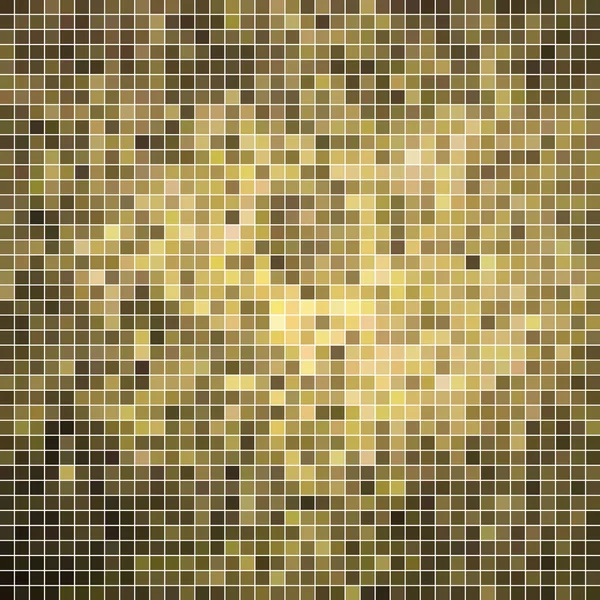 Abstract vector square pixel mosaic background — Stock Vector