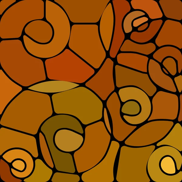 Vector abstracto manchado de vidrio mosaico de fondo — Vector de stock