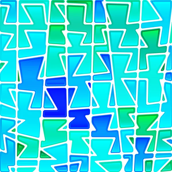 Vector abstracto manchado de vidrio mosaico de fondo — Archivo Imágenes Vectoriales