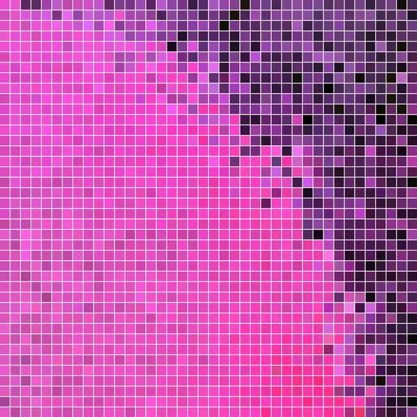 Abstrato vetor quadrado pixel mosaico fundo —  Vetores de Stock